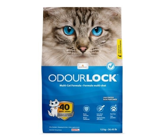 ODOURLOCK LITIERE A CHAT SANS ODEUR 12KG