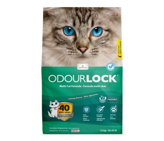 ODOURLOCK LITIERE A CHAT BRISE APAISANTE 12KG