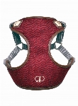 PRETTY PAWS HARNAIS POUR CHIEN LONDON BORDEAUX (ROUGE) GRANDEUR 0