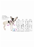 PRETTY PAWS HARNAIS POUR CHIEN MANCHESTER MONARCH (CARREAUTÉ BLEU) GRANDEUR 0