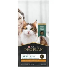 PROPLAN CHAT LIVE CLEAR POULET 3.18KG