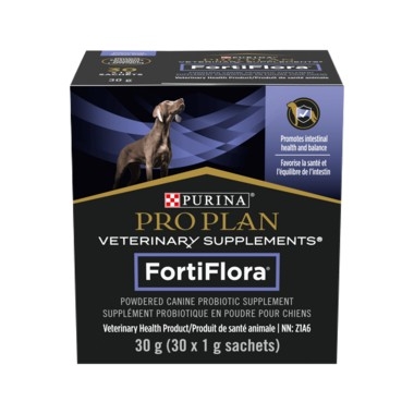 FORTIFLORA POUR CHIEN 30 SACHETS DE 1GR