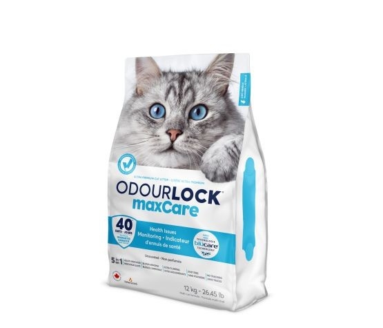 ODOURLOCK LITIERE A CHAT MAXCARE NON PARFUMÉE 12KG