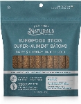 DOG TREAT NATURALS BÂTONS DE SUPER-ALIMENTS DINDE ET BLEUETS 170GR