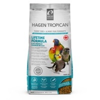 TROPICAN LIFETIME FORMULA NOURRITURE POUR PERROQUETS GRANULÉS DE 2MM 820GR