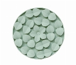 DEXYPAWS TAPIS DE LÉCHAGE EN SILICONE CACHE-CACHE CERCLE VERT SAUGE