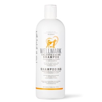 WELLMARK SHAMPOING DE CHLORHEXIDINE (ANTISEPTIQUE/ANTIFONGIQUE) 473ML