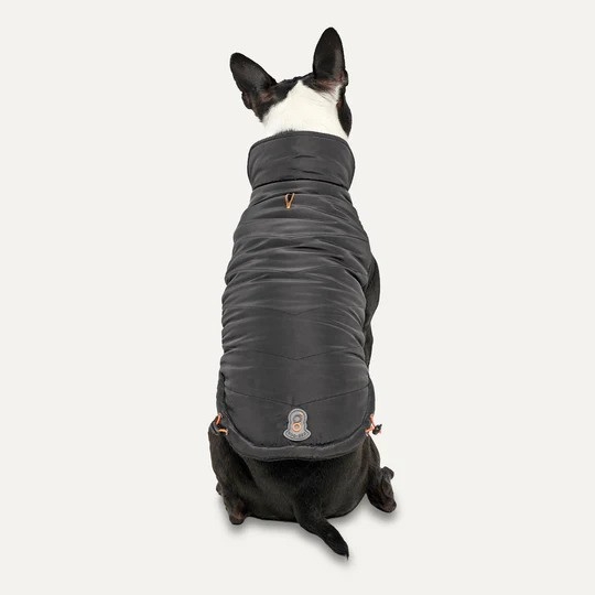 GOOEEZ MANTEAU COL MONTANT POUR CHIEN NOIR XXLARGE