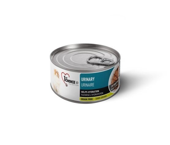 1ST CHOICE PÂTÉ POUR CHAT SANTÉ URINAIRE (RÂGOUT DE POULET) 156GR