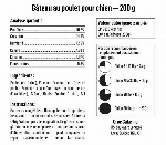 CROC CAKE GÂTEAU POUR CHIEN POULET ET FROMAGE GLAÇAGE BLEU 200GR