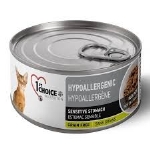 1ST CHOICE CHAT- PÂTÉ HYPOALLERGÈNE AU CANARD 156GR