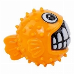 KONG GRINZ BALLE POISSON-GLOBE PETIT (+/- 3 POUCES)