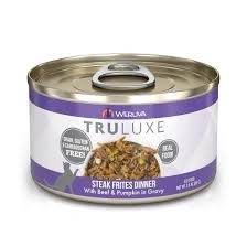 WERUVA CHAT TRULUXE STEAK FRITES (BOEUF ET CITROUILLE EN SAUCE) 3 OZ