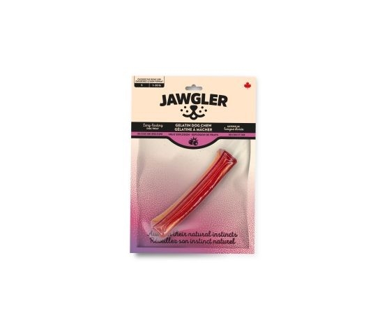 JAWGLER GÂTERIE DE GÉLATINE À MÂCHER POUR CHIEN SAVEUR D'ÉRABLE ET BACON- TRÈS GRAND