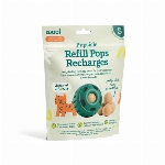 WOOF PET RECHARGE POUR JOUET PUPSICLE BEURRE D'ARACHIDES & BOEUF PETIT (10 PCS)