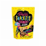 PURRSNACKITTY CRUNCH GÂTERIE POUR CHAT À SAVEUR DE SAUMON SATANIQUE 3 OZ