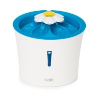 CATIT FONTAINE POUR CHAT AVEC FLEUR BLEU 3 LITRES