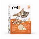 CATIT GO! NATURAL LITIÈRE AGGLOMÉRANTE À BASE DE COSE DE POIS VANILLE 5.6KG