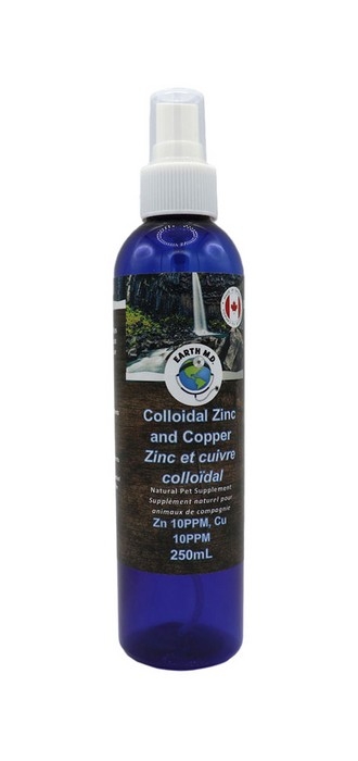 EARTHMD ZINC ET CUIVRE COLLOÏDAL 250ML